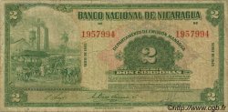 2 Cordobas NICARAGUA  1945 P.092b B+