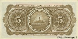 5 Cordobas NICARAGUA  1951 P.093c pr.NEUF