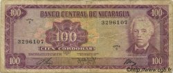 100 Cordobas NICARAGUA  1972 P.126 TB