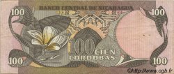 100 Cordobas NICARAGUA  1984 P.141 TTB
