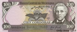 100 Cordobas NICARAGUA  1984 P.141 pr.NEUF
