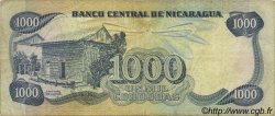 1000 Cordobas NICARAGUA  1984 P.143 TB+