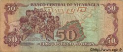 50 Cordobas NICARAGUA  1988 P.153 TB