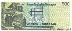 20000 Cordobas NICARAGUA  1989 P.160 NEUF