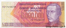 5000000 Cordobas NICARAGUA  1990 P.165 NEUF