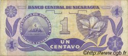 1 Centavo NICARAGUA  1991 P.167 TTB