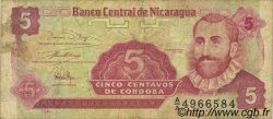 5 Centavos NICARAGUA  1991 P.168 TTB