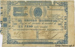 1 Peso PARAGUAY  1865 P.021 B