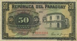 50 Pesos PARAGUAY  1923 P.151 TTB