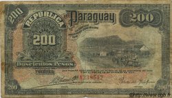 200 Pesos PARAGUAY  1923 P.153 B