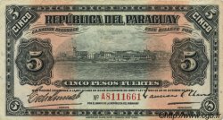 5 Pesos PARAGUAY  1923 P.163 TTB+