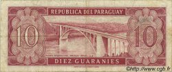 10 Guaranies PARAGUAY  1963 P.196a TTB