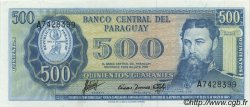500 Guaranies PARAGUAY  1963 P.200b NEUF
