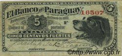 5 Centavos PARAGUAY  1882 PS.121 TTB