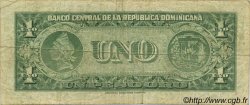 1 Peso RÉPUBLIQUE DOMINICAINE  1957 P.071 TB