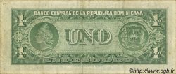 1 Peso RÉPUBLIQUE DOMINICAINE  1957 P.071 TTB