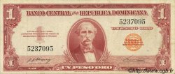 1 Peso Oro RÉPUBLIQUE DOMINICAINE  1962 P.091a TTB