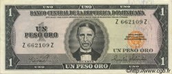 1 Peso Oro RÉPUBLIQUE DOMINICAINE  1975 P.108a SUP+