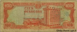 100 Pesos Oro RÉPUBLIQUE DOMINICAINE  1981 P.122a B