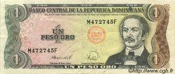 1 Peso Oro RÉPUBLIQUE DOMINICAINE  1988 P.126c SUP