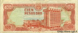 100 Pesos Oro RÉPUBLIQUE DOMINICAINE  1990 P.128b TTB