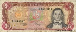 5 Pesos Oro RÉPUBLIQUE DOMINICAINE  1994 P.146 TB+