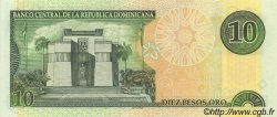 10 Pesos Oro RÉPUBLIQUE DOMINICAINE  2001 P.165a NEUF