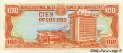100 Pesos Oro Spécimen RÉPUBLIQUE DOMINICAINE  1978 PCS4 NEUF