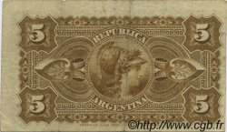 5 Centavos ARGENTINE  1884 P.005 TTB