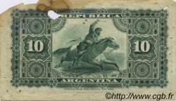 10 Centavos ARGENTINE  1884 P.006 B+