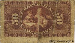 50 Centavos ARGENTINE  1884 P.008 B