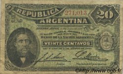 20 Centavos ARGENTINE  1895 P.229 B+
