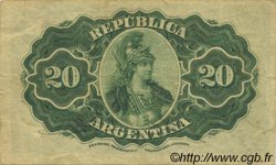 20 Centavos ARGENTINE  1895 P.229 TTB+