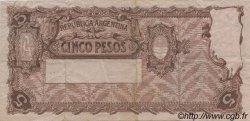 5 Pesos ARGENTINE  1908 P.244a TTB