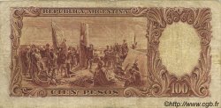 100 Pesos ARGENTINE  1943 P.267b TB