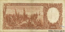 100 Pesos ARGENTINE  1967 P.277 TB