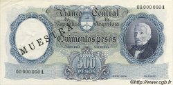 500 Pesos Spécimen ARGENTINE  1964 P.278s