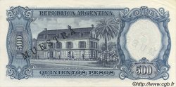500 Pesos Spécimen ARGENTINE  1964 P.278s SPL