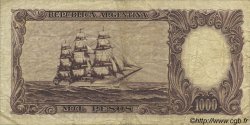 1000 Pesos ARGENTINE  1966 P.279c TB+
