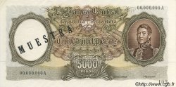 5000 Pesos Spécimen ARGENTINE  1962 P.280s pr.NEUF