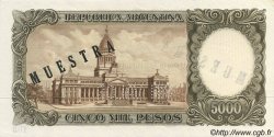 5000 Pesos Spécimen ARGENTINE  1962 P.280s pr.NEUF
