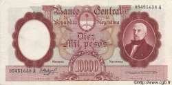 10000 Pesos ARGENTINE  1961 P.281a SUP
