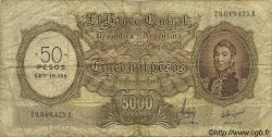 50 Pesos sur 5000 Pesos ARGENTINE  1969 P.285 B