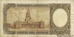 50 Pesos sur 5000 Pesos ARGENTINE  1969 P.285 TB