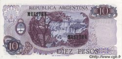 10 Pesos Spécimen ARGENTINE  1970 P.289s NEUF