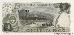 50 Pesos Spécimen ARGENTINE  1972 P.290s NEUF