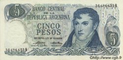 5 Pesos ARGENTINE  1974 P.294 SPL