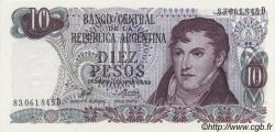 10 Pesos ARGENTINA  1973 P.295 UNC