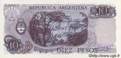 10 Pesos ARGENTINA  1973 P.295 UNC