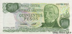 500 Pesos ARGENTINE  1977 P.303c NEUF